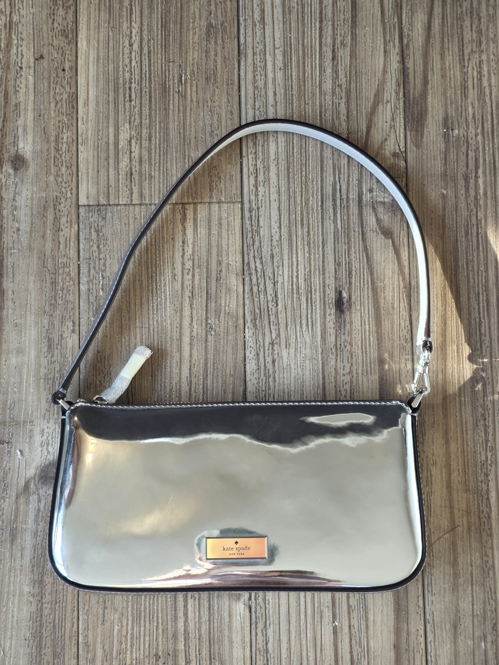 Kate Spade Mirror Metallic Pochette/Wristlet